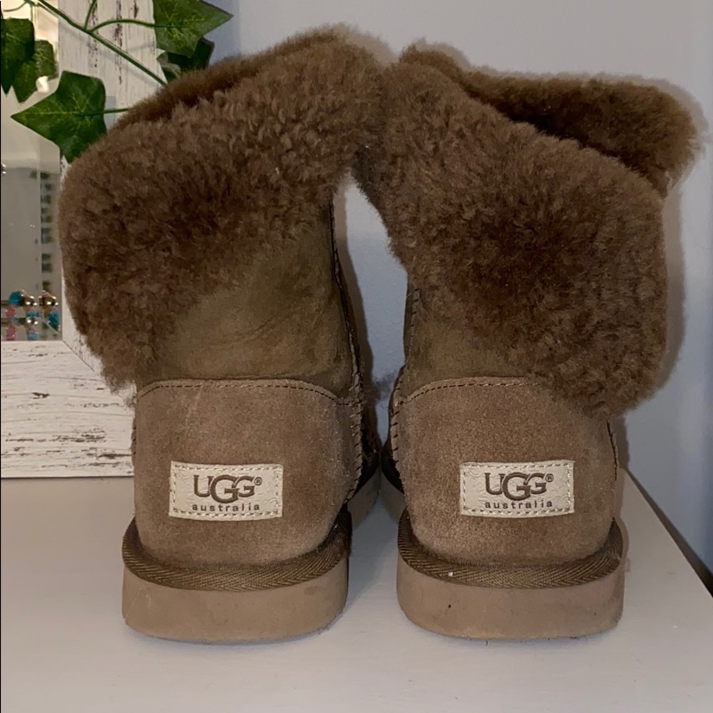 dark brown Bailey UGG boots